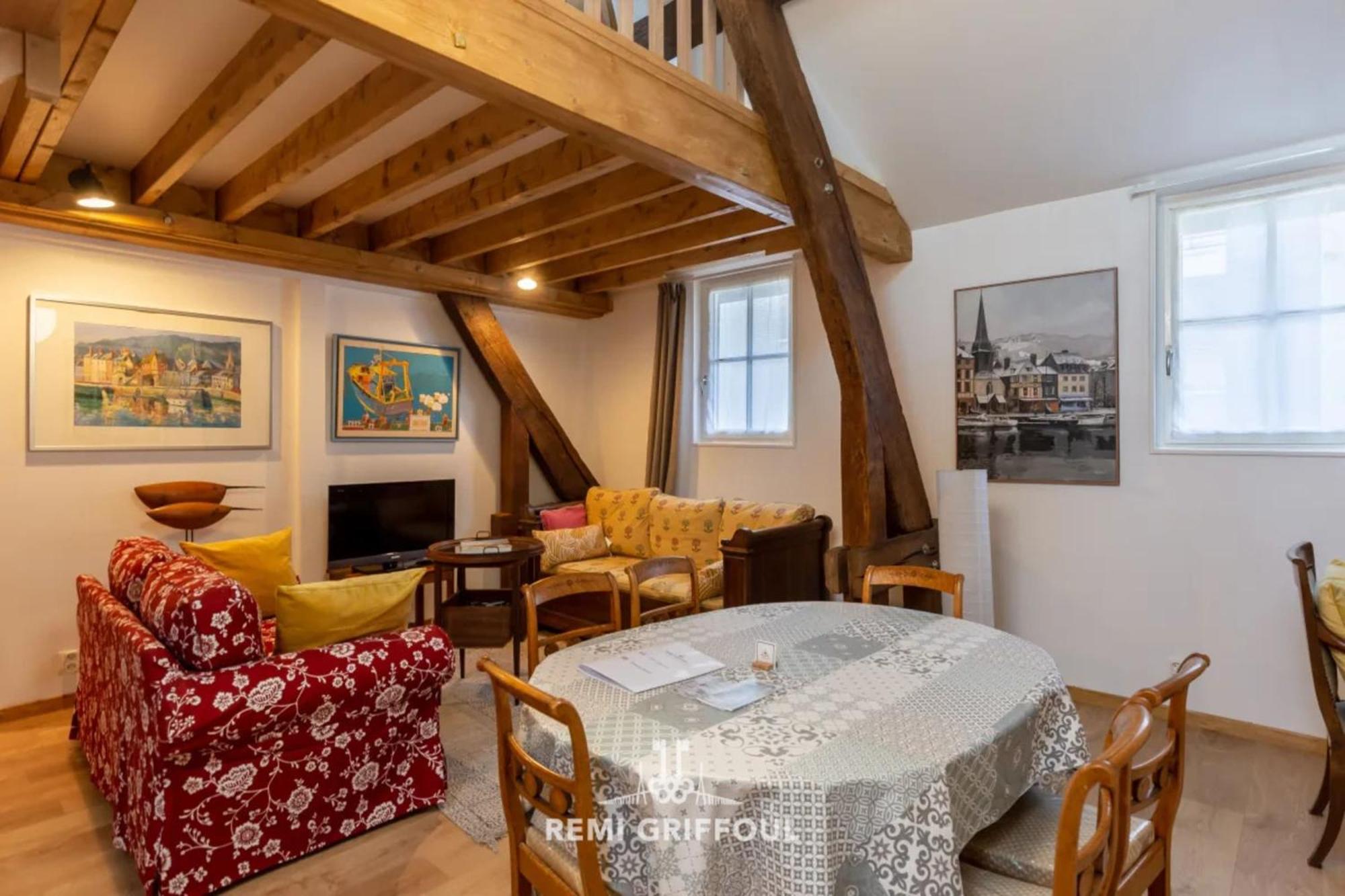 Le Sejour Honfleurais 3 Duplex With Local Charm City Center 4 Guests * Honfleur