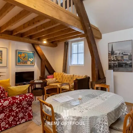 Le Séjour Honfleurais - Duplex 3 with Local Charm - Center - 4 P Exterior foto