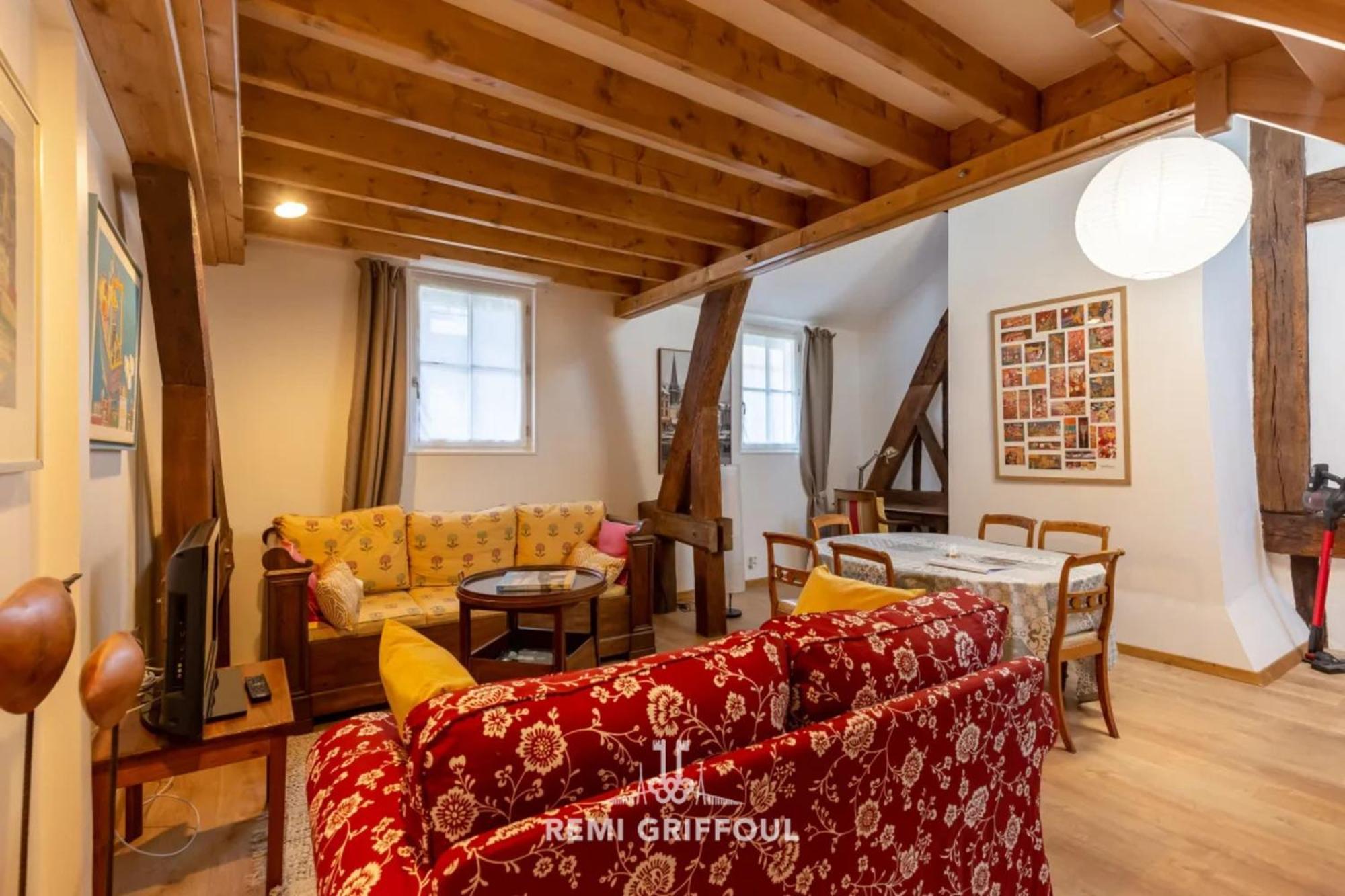 Le Sejour Honfleurais 3 Duplex With Local Charm City Center 4 Guests *
